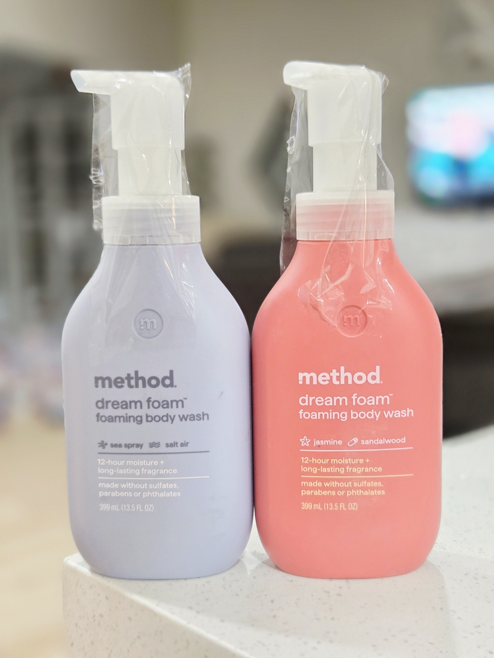 Method Dream Foam Foaming Body Wash - Sea Spray & Jasmine (Two Variants)